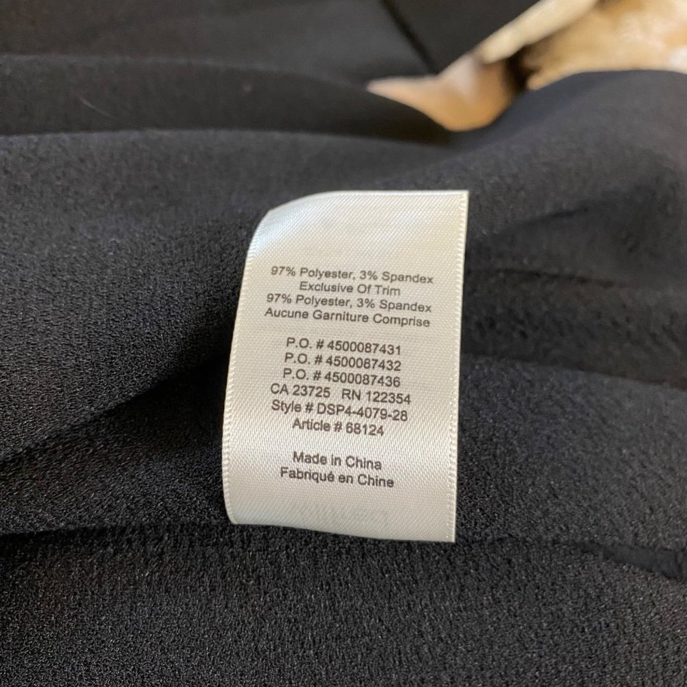 Aritzia Wilfred Chevalier Blazer Jacket Quarter Sleeve Open Front Cardigan Black - Picture 8 of 8